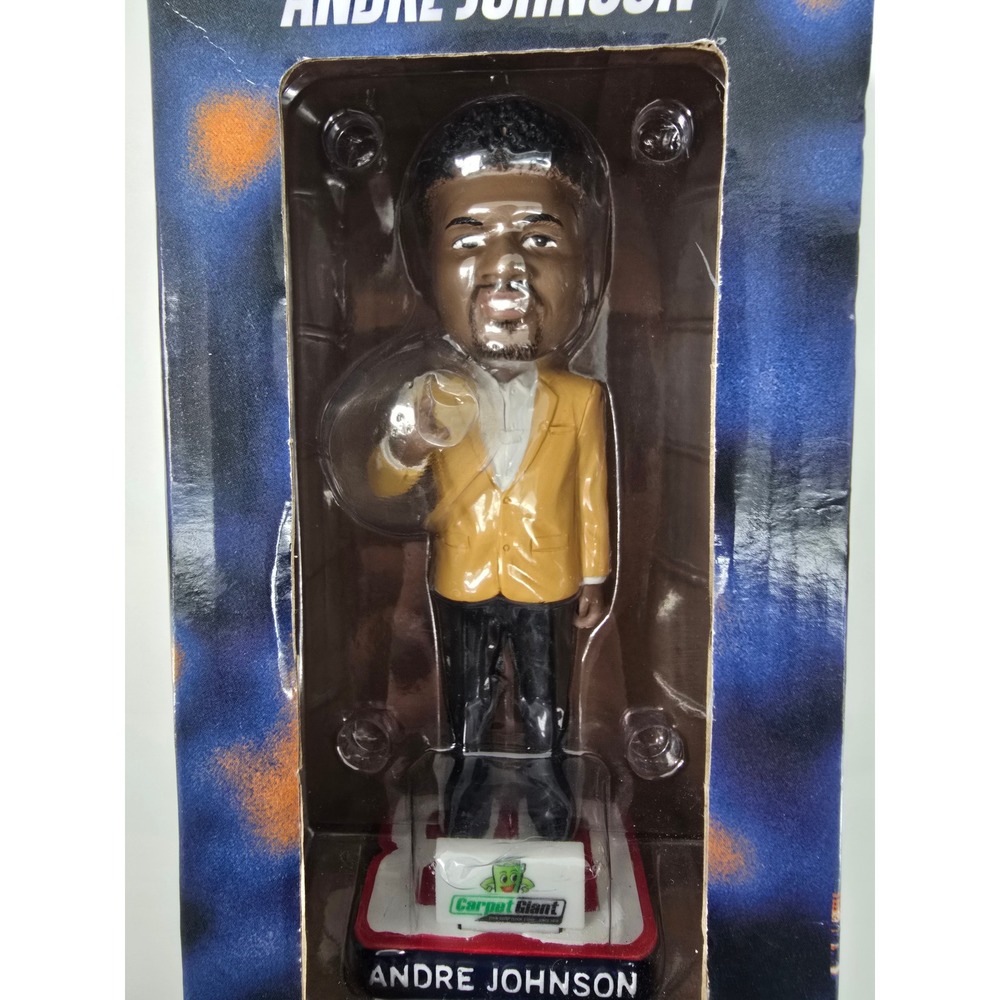 Andre Johnson Houston Astros SGA Bobblehead NFL Hall of Fame Carpet Giant NEW